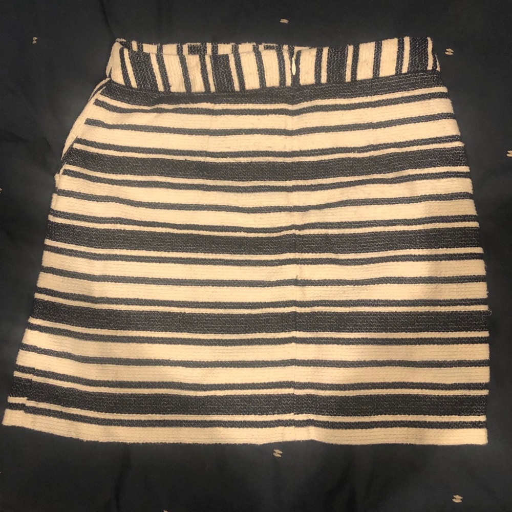 Banana republic stripped knit skirt